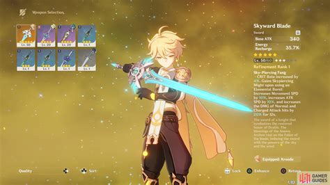 genshin impact best weapons for characters.